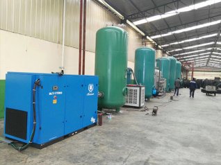 信州通用储气罐-赛轮金宇轮胎使用现场
